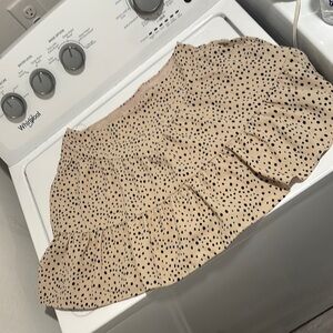 Polka Dot Ruffle Skort (with pockets!!)